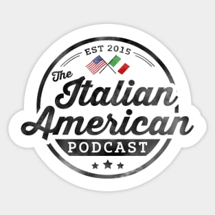 The Italian American Podcast RETRO Sticker